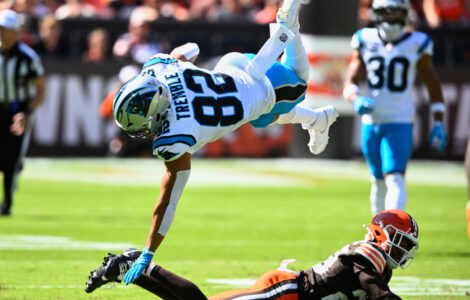 APTOPIX Panthers Browns Football